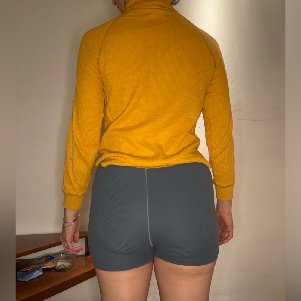 mustard patchwork top - Picture 3 of 3